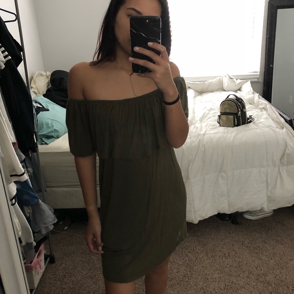 Off shoulder dress